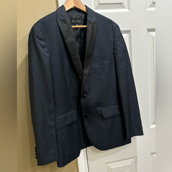 INC men jacket Tuxedo Blazer size M - Picture 3 of 9